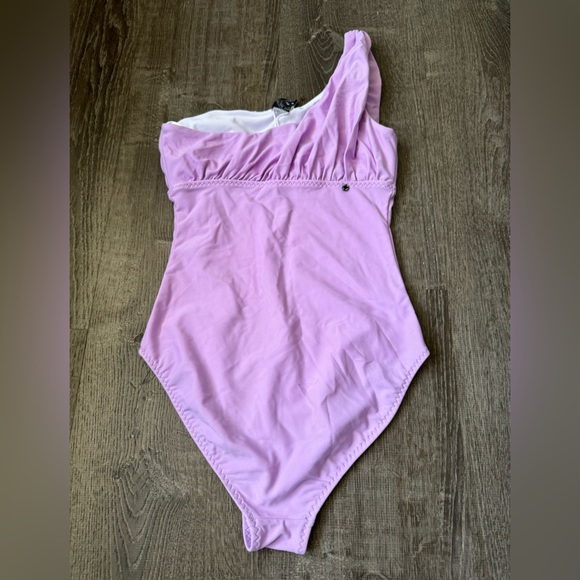 RED CARTER**One-Shoulder One-Piece Swimsuit**Small $228 EUC - Picture 2 of 3